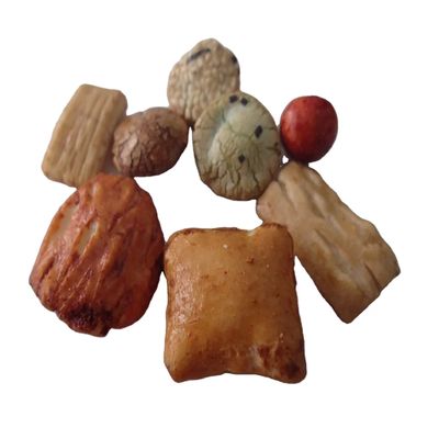 kupować Bogate w sód japońskie krakersy ryżowe z proteinową, chrupiącą teksturą i smakiem skrobi kukurydzianej online manufacture