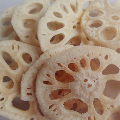 Dobra cena. Smażone próżniowo zdrowe chipsy warzywne z certyfikatem BRC Ou Kosher suszonego korzenia lotosu w Internecie