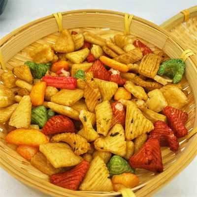 Dobra cena. oem dmuchany ryż chrupiący krakers w masowych przekąskach chińskich producentów w Internecie