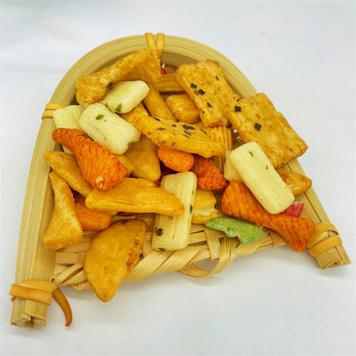 Dobra cena. oem dmuchany ryż chrupiący krakers w masowych przekąskach chińskich producentów w Internecie