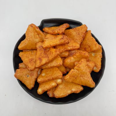 12 miesięcy okres ważności smażone krakersy ryżowe Certyfikacja BRC Przechowywane w chłodnym i suchym miejscu