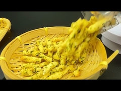 Krakersy ryżowe z długimi wodorostami