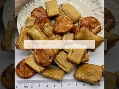 Mieszanka krakersów Senbei 2–4cm | Słona japońska przekąska, dostawa hurtowa